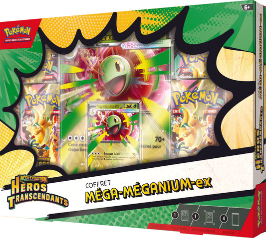 Pokémon JCC : Coffret ex Méga-Évolution - ME2.5 Héros Transcendants (1x coffret aléatoire) - FR Prix